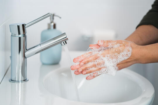 Viktig med god håndhygiene
